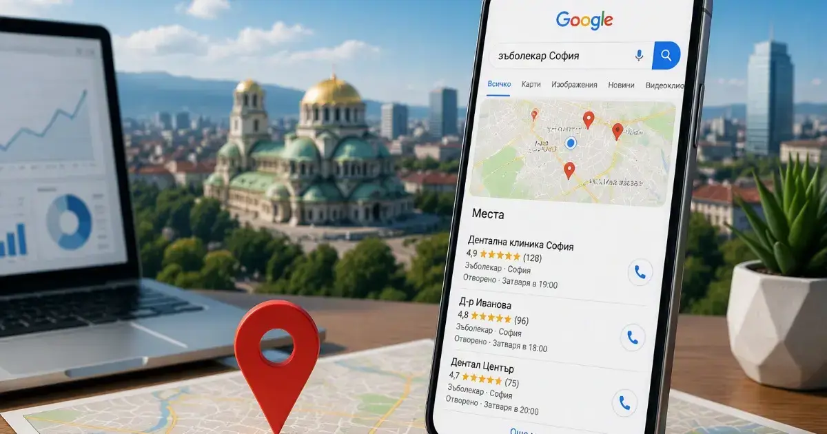 Локално SEO - как бизнесът ви да излиза по-напред в Google